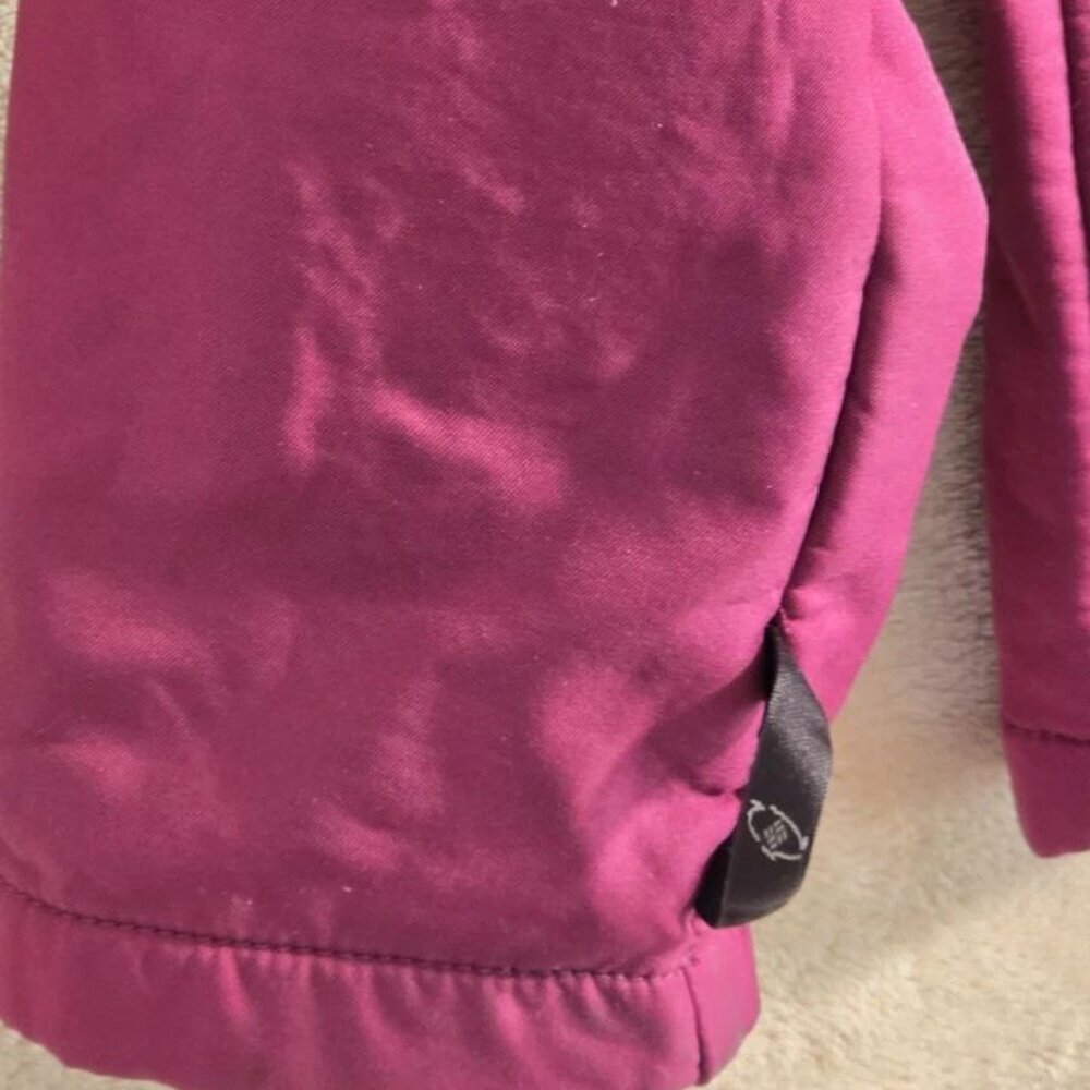 Columbia Women’s‎ Fleece Lined Jacket Medium Burgundy Full Zip Outdoor. 428 - Picture 4 of 8